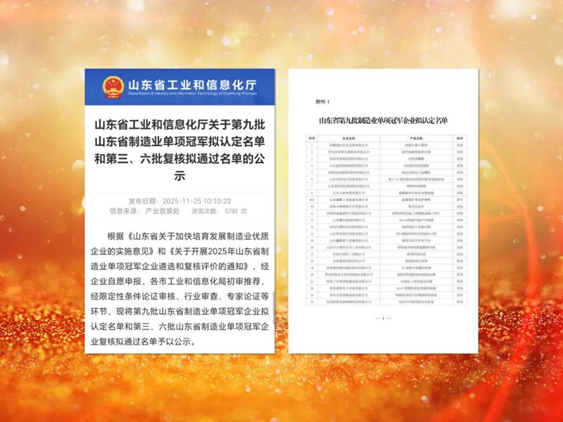 1126喜訊|山東盛源登頂省級(jí)單項(xiàng)冠 軍 礦用支護(hù)領(lǐng)域領(lǐng)跑升級(jí)(王亞 宋樂(lè)天)